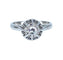 Bague 50 Bague solitaire en or et platine, diamant 58 Facettes AB560