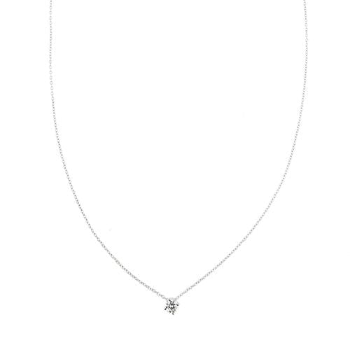 Collier Collier Point Light avec diamant de 0,27 ct 58 Facettes 425