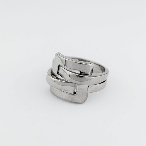 Pendentif Pendentif Coeurs en or blanc et diamants 58 Facettes 33375