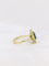 Bague Bague marguerite vintage or diamants saphir ovale 58 Facettes J164