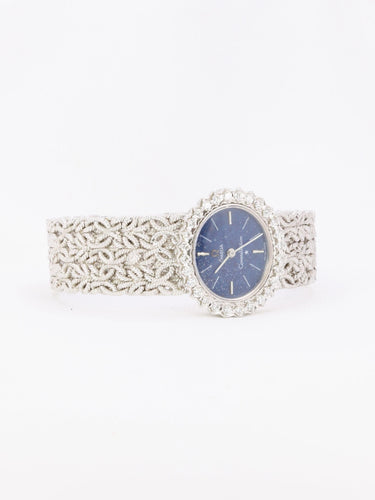 Montre OMEGA Constellation - Montre or blanc diamants lapis-lazuli 58 Facettes 1153.3