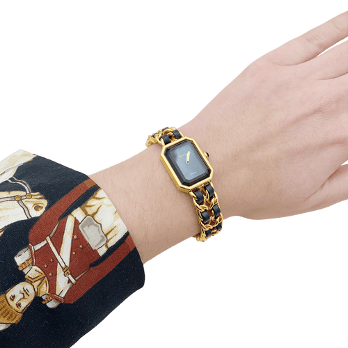 Montre Montre Chanel, "Première", plaqué or. 58 Facettes 34271