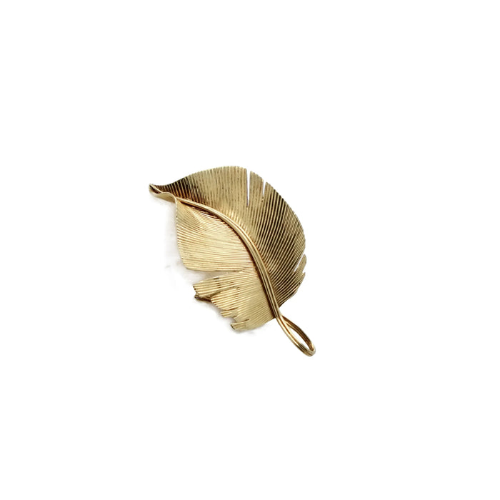 HERMES - Feather Brooch