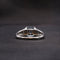Bague Bague rectangulaire aigue-marine 58 Facettes MG2