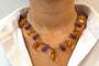 Collier Collier citrine et améthyste en or jaune 58 Facettes 25765