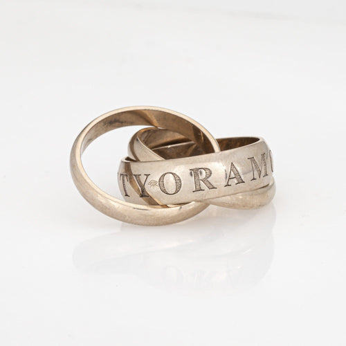 Bague 44 CARTIER - Bague Vintage Amour et Trinity vers 1998 58 Facettes G13987