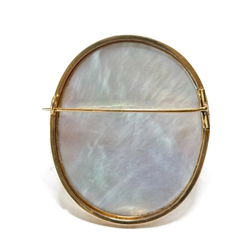 Broche Broche ancienne Camée Minerve 58 Facettes REF24028-192