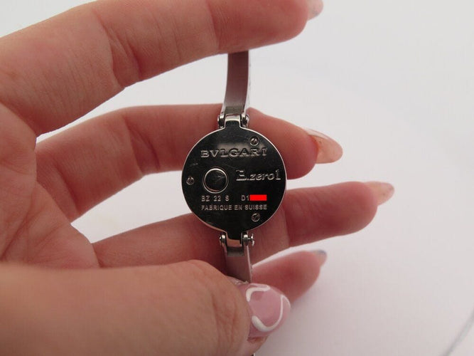 Montre montre BULGARI b zero 1 22 mm quartz en acier palladie grenat rose 58 Facettes 261016