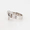 Bague 47 CARTIER - Bague Double Coeur Diamants Band Estate Or Blanc 58 Facettes G7635
