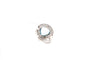 Bague 52 Bague Platine Aigue-marine Diamants 58 Facettes 24749
