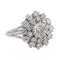 Bague 55 Bague Pompadour Or blanc Diamant 58 Facettes 2991730CN