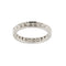 Bague 53 Alliance américaine diamants 1,20 ct 58 Facettes 37862