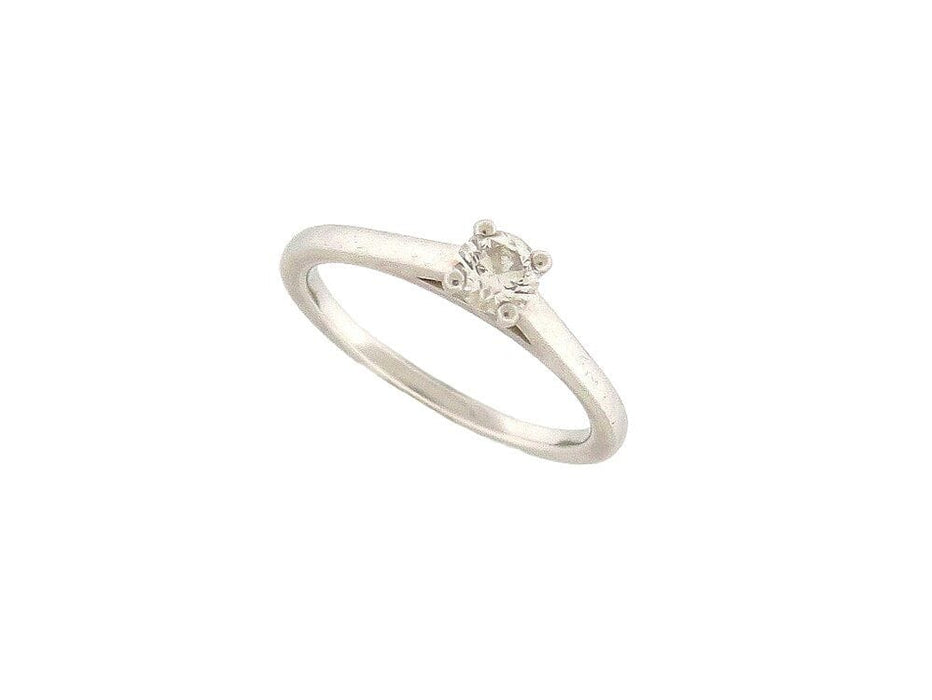 Bague 49 bague DE BEERS solitaire en platine diamant 58 Facettes 262354