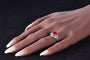Bague 52 Bague de rêve décorative en rubis et diamants birmans 58 Facettes 16319-0014