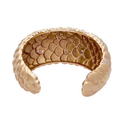 Bracelet Bracelet Pomellato, "Sirène", or rose, diamants. 58 Facettes 32556