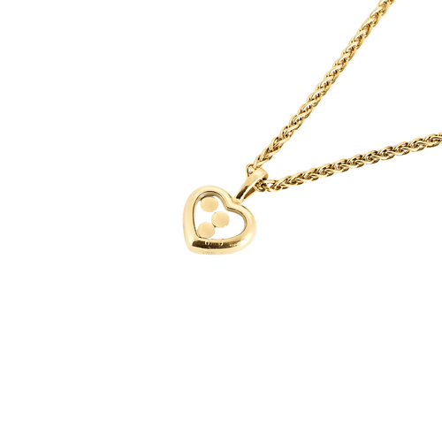 Collier CHOPARD - Collier HAPPY DIAMONDS ICON or jaune, diamants 58 Facettes BO/250017