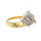Bague 53 Bague Or jaune, Or blanc Diamant 58 Facettes 3105962CN