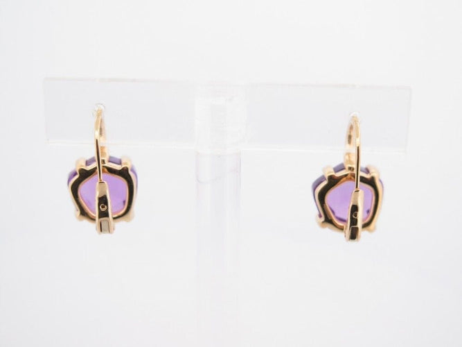 Boucles d'oreilles boucles d'oreilles POMELLATO lola or rose amethyste 58 Facettes 259048