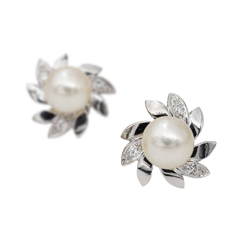 Boucles d'oreilles Boucles d'oreilles Or blanc Diamant 58 Facettes 2871069CN