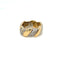 Bague David Webb Diamond Gold Band Ring 58 Facettes