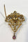 Broche Broche ancienne or jaune perles et diamant 58 Facettes