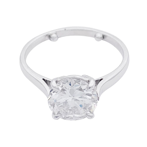 Bague 54 Bague solitaire diamant. 58 Facettes 32709