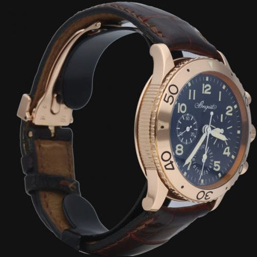 Montre Montre Breguet Type XX en or rose 18 carats 58 Facettes MT41262