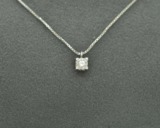 Collier Collier à point lumineux Ct 0,27 58 Facettes 10658