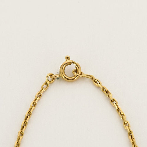 Collier Chaîne en or jaune à maille forçat 58 Facettes CHA5345