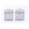 Boucles d'oreilles Boucles d'oreilles en or blanc avec diamants 58 Facettes N102944EJ