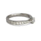 Bague 50 Bague or blanc et diamants 0,53 ct 58 Facettes 00044101