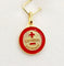 Pendentif AUGIS - Pendentif médaille d'amour or jaune  "+ qu'hier - que demain"- La Charmante Carmin 58 Facettes J10799X000