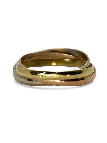 Bague 53 Bague 3 ors 18K 58 Facettes 1102