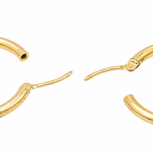 Boucles d'oreilles Boucles d'oreilles Créoles Or jaune 58 Facettes 4076582RV