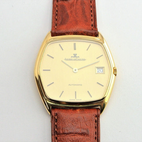 Montre Jaeger-LeCoultre - Montre ultra-plate en or jaune des années 1970 58 Facettes
