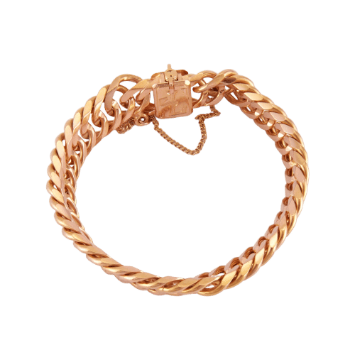 Bracelet Bracelet Or Jaune Maille Gourmette 58 Facettes