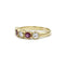 Bague 51 Bague or, diamants et rubis 58 Facettes 1064