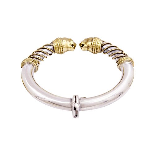 Bracelet Bracelet Zolotas "Heritage" or jaune, argent. 58 Facettes 34478