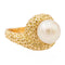 Bague 48 Bague perle Or jaune Perle 58 Facettes 2432036CN