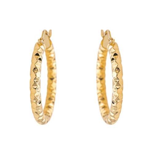 Boucles d'oreilles Boucles d'oreilles Créoles Or jaune 58 Facettes 3824439CN