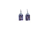 Boucles d'oreilles Boucles d'Oreilles Style Art Déco Améthyste et Diamant 58 Facettes