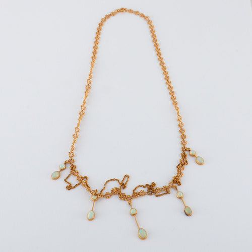 Collier Collier Draperie Opales 58 Facettes