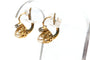 Boucles d'oreilles Boucles d'oreilles Art déco or jaune, perles et diamants taille rose 58 Facettes B472