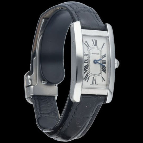 Montre Cartier Montre Tank Américaine Pm 58 Facettes MT44134