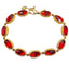 Bracelet Bracelet vintage or grenats de perpignan 58 Facettes A05402