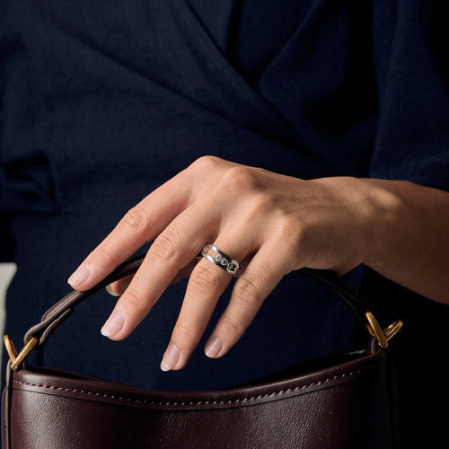 Bague 48 MESSIKA - Move Classique - Bague en or blanc et diamants 58 Facettes 58FC15