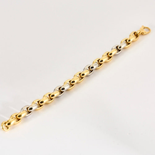 Bracelet Bracelet deux ors 58 Facettes LP46/4