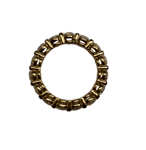 Bague 52 Alliance tour complet 15 diamants 3,75ct 58 Facettes 250147