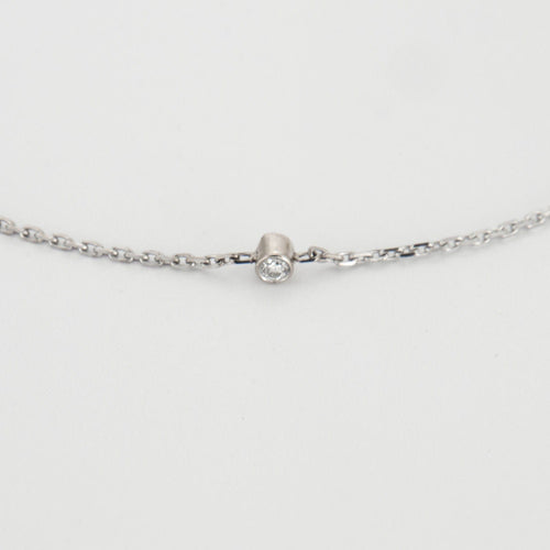 Bracelet Bracelet or blanc diamant 58 Facettes