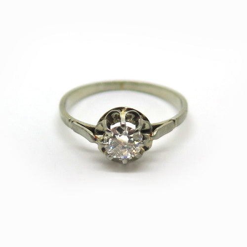Bague 57 Solitaire en diamant 58 Facettes